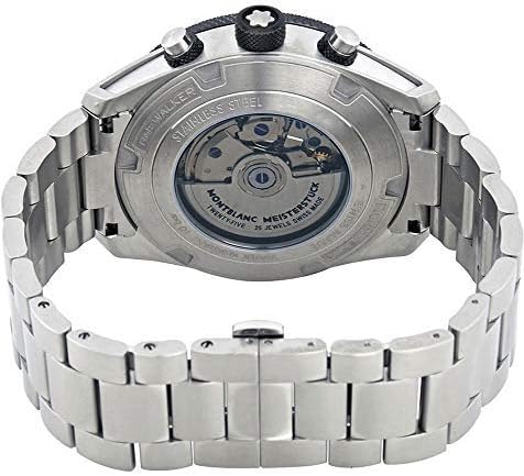 Miniatura 3 de Montblanc TimeWalker 116099 - Reloj automático para hombre con esfera plateada, Plateado, Cronógrafo, mecánico, cuerda automática