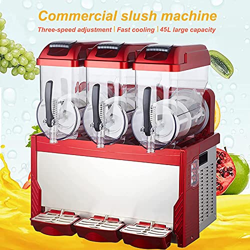 Upgrade Kommerzielle Eismaschine Eismaschine Slushy Slushy Slushy Getränke Kühlung Getränk Slush Gefrierschrank Smoothie… – Bild 3