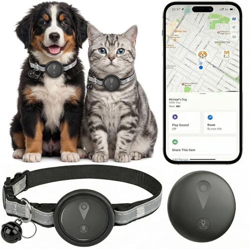 GPS Pet Tracker for Dogs &...