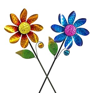 Venniy 2-pak Flower Wind Spinners Wiatraczki