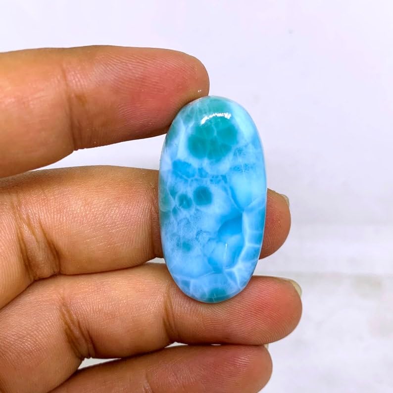 Larimar gemme pour fabriquer vos bijoux d'été et colliers bohèmes