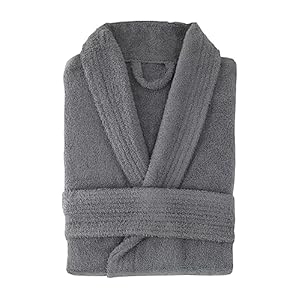 NH NOVOTEXTIL HOGAR Albornoz Mujer y Hombre Ducha de 100% Algodón Cardado Premium 450gr/m2 Unisex – Ultra Suave y Absorbente, Albornoz de Baño Secado Rápido Ideal para Spa, Piscina y Gimnasio