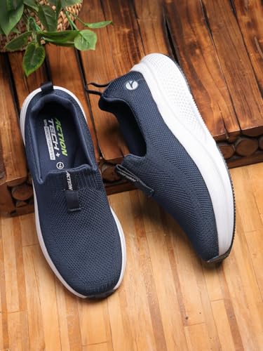 Image of Action | Athleo | WALKER-155 | Breathable | Flexible | Lightweight | Comfortable | Slip-On | Sports | Walking Shoes | for Men