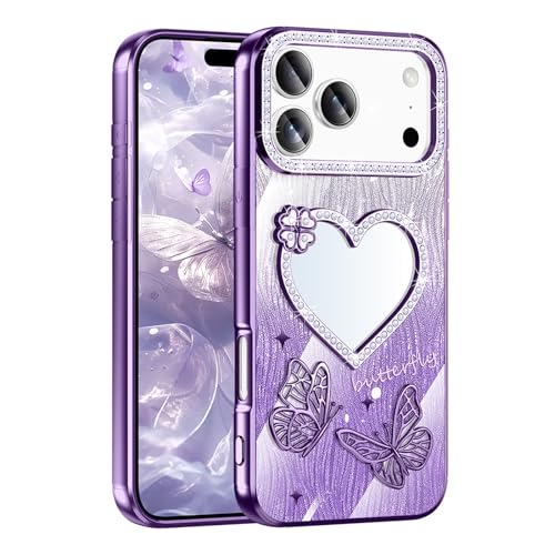 Coque iPhone 15 Plus papillon violet parfait pour vos sorties et soirées