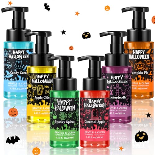 Image of 6 Pack Halloween Foaming Hand Soap with Pump, Scented 8.75 Fl oz