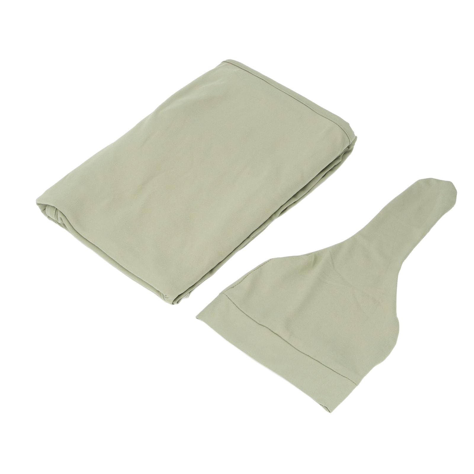 Riuulity Newborn Baby Swaddle Blanket Large Size Towel and Hat Set, Soft Infant Wrap with Premium Blend Material, Convenient for Travel, Essential Protection (Green)