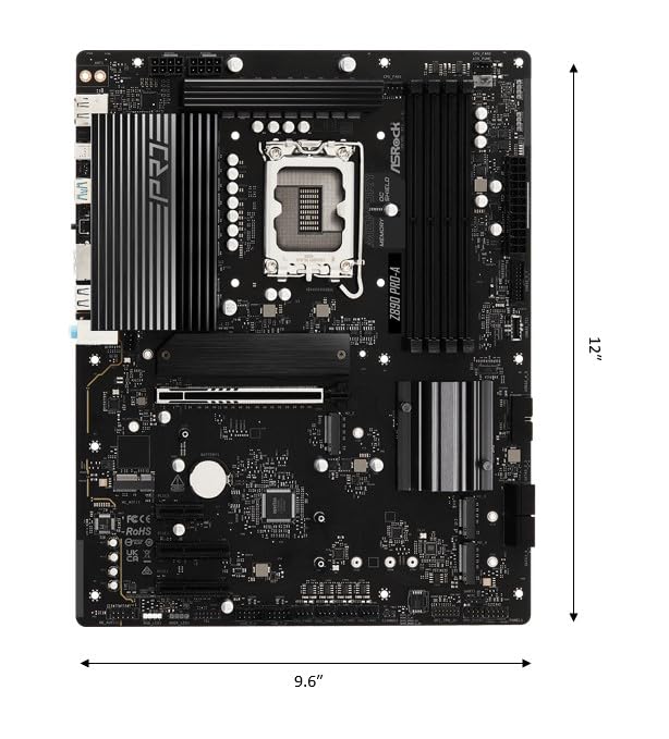 Amazon.com: ASRock Z890 Pro-A WiFi 6E Motherboard Intel Core Ultra