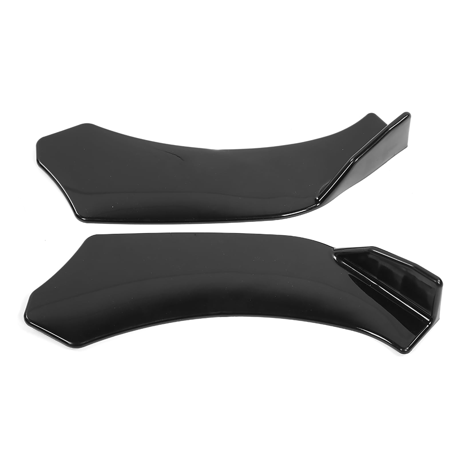 4 Stück Auto-Frontstoßstangen-Lippensplitter, Karosserie-Schaufeln, Schutz, universelles Auto-modifiziertes Zubehör