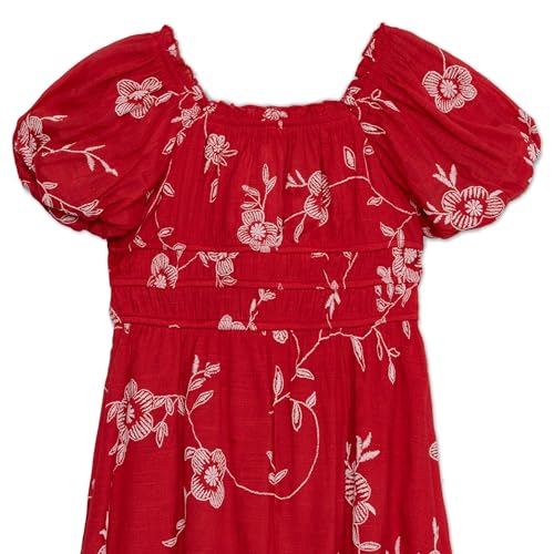 Speechless Girls' 7-16 Short Sleeve Knee Length Babydoll Dress3