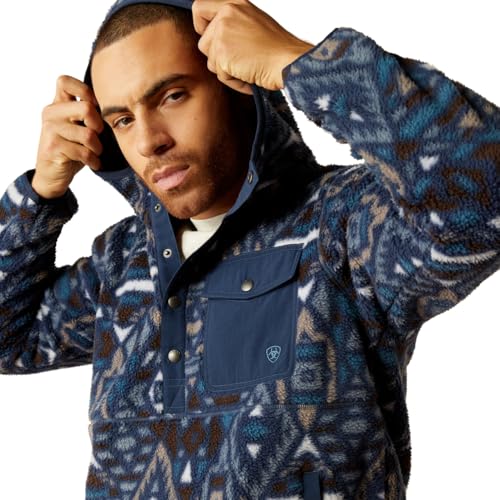 Image of ARIAT Men's Polar Bear Fleece Hoodie