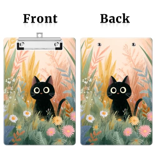 Image of Small Plastic Clipboard 6 x 9 in, Standard A5 Size Fashion Clip Board
