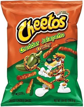 Cheddar Jalapeno Crunchy 8.5 oz by Cheetos