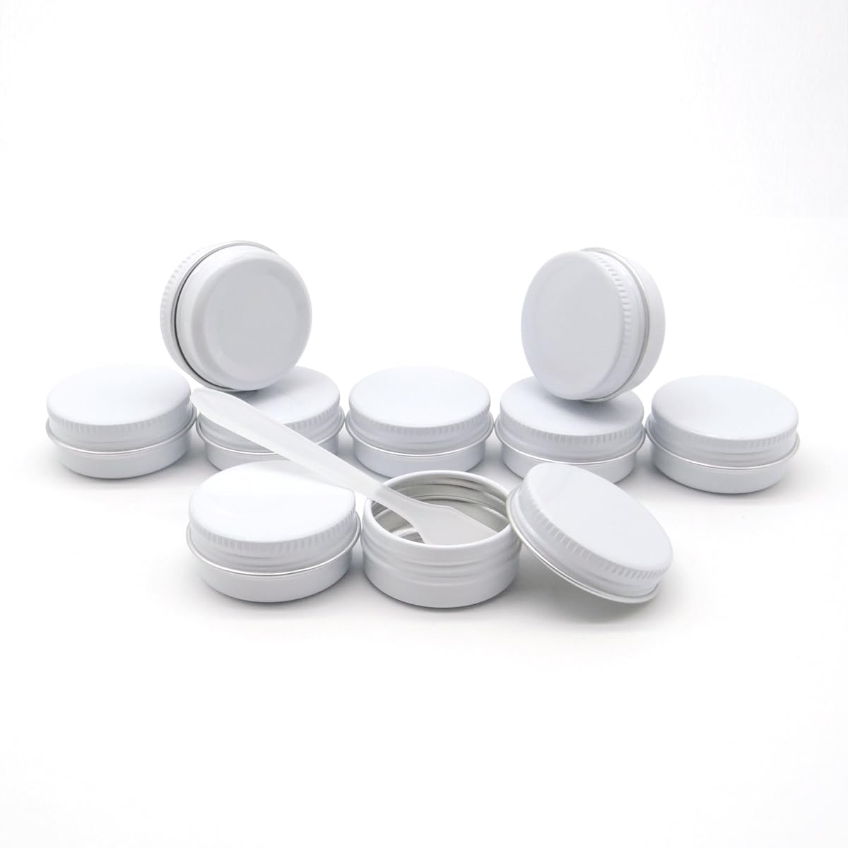 Wopanxye 10ml Aluminum Tin Jar, 1/3 oz Makeup Containers - Image 3