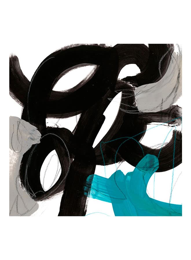 VOLTX DESIGN - Printed Chromatic Impulse IV Metal Wall Poster | Wall Art Multicolour (A4 - 15x20CM) (Without Frame)