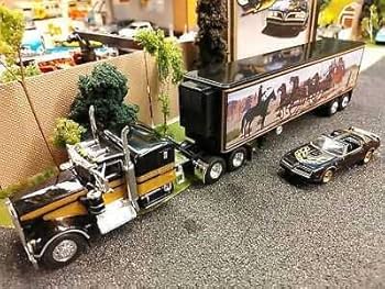 a21/希少/ケーシー・カーン #9 Dodge Dealers トレーラー KKスケール Road Kings 1/18 Kenworth W900 レッド トレーラー
