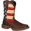 Durango Men’s Patriotic Pull-On Western Flag Boots Brown