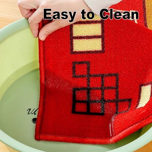 Tapete para mesa de Mahjong antideslizante y silencioso miniatura 7