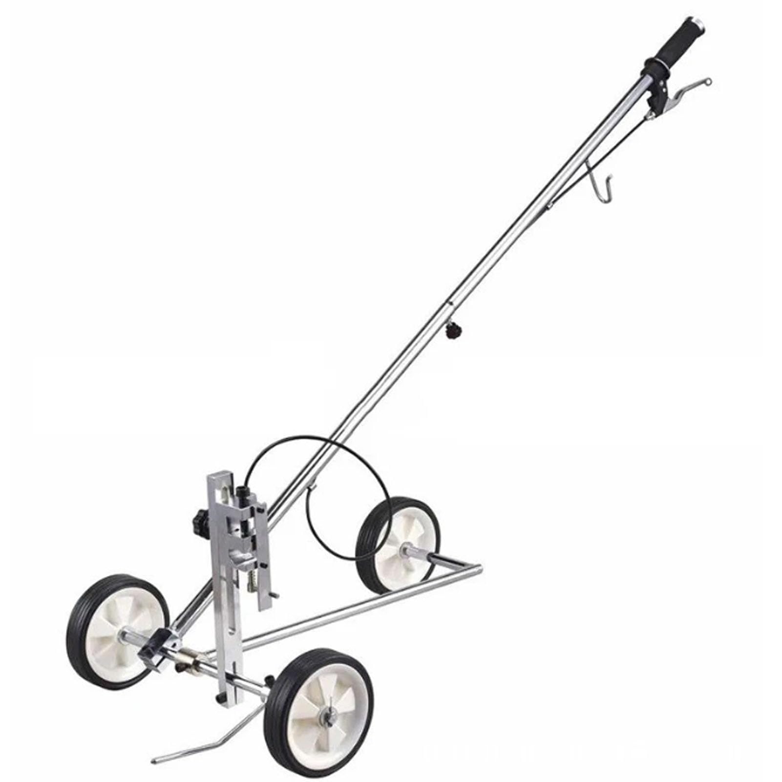 GTHTUHFD Line Marker Spray Paint Machine, Efficient Wheel Transfer Line Marker, Road Marking Machine, For School Stadium, Parking Spaces Markings