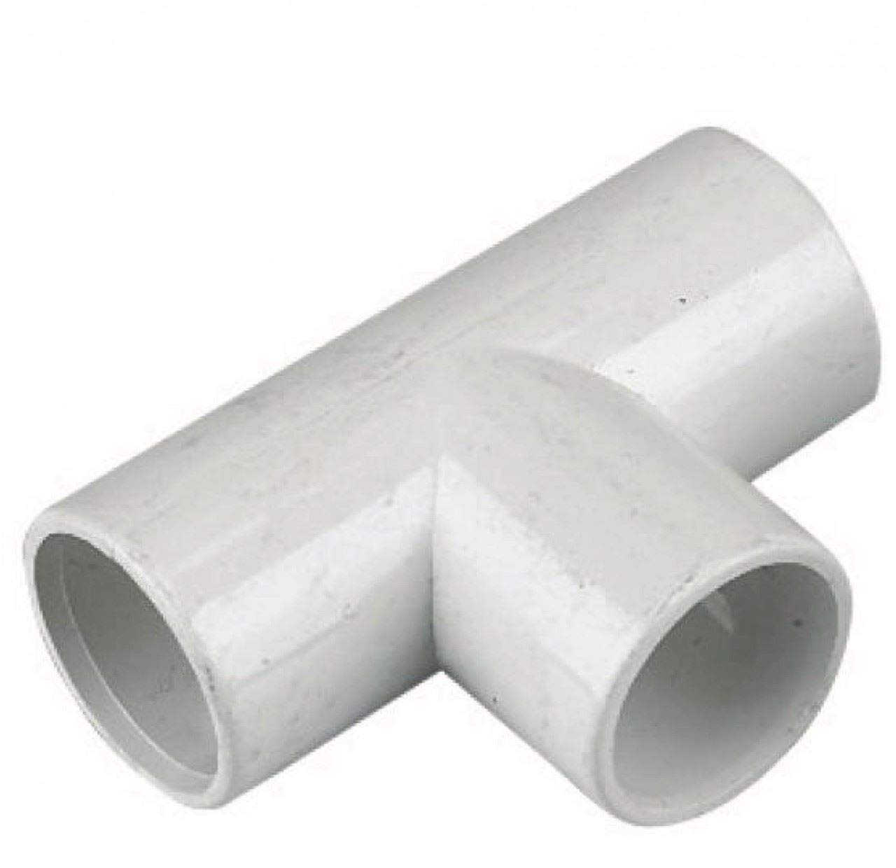 FLOPLAST Overflow Pipe tee 21.5mm White - Bag of 10