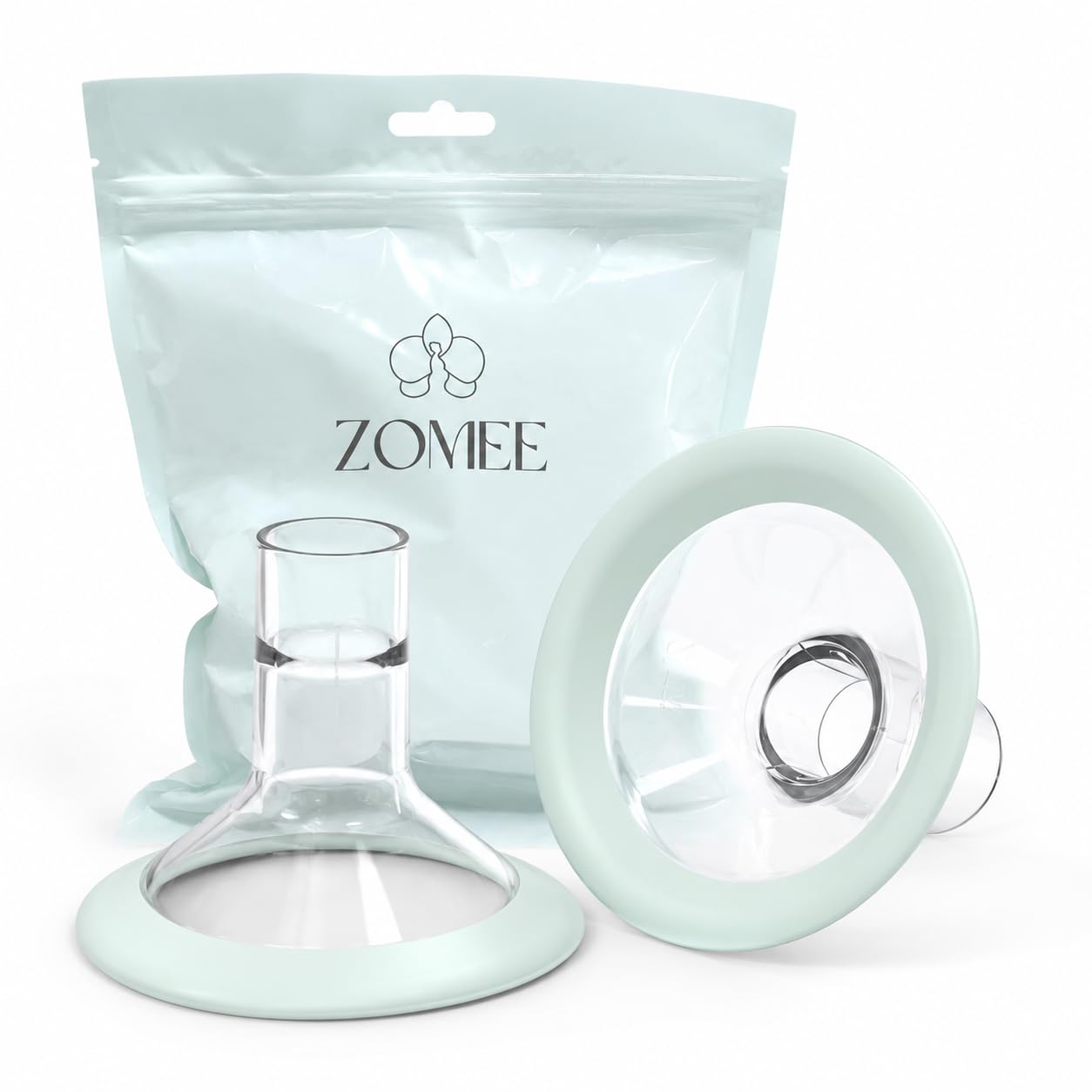 Amazon.com : Zomee Flex Breast Nipple Shield Latch Assistance