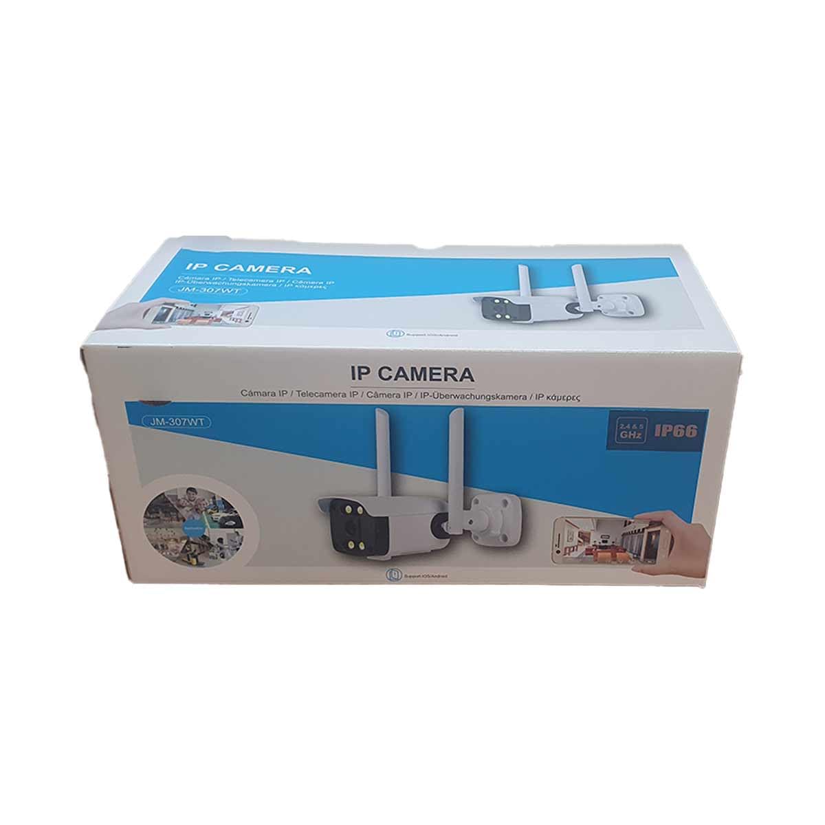 A2ZWORLD Wewnętrzna/zewnętrzna kamera WiFi, nadzór wideo 3MP, Full HD, 2304x1296p, IP66 Wodoodporna