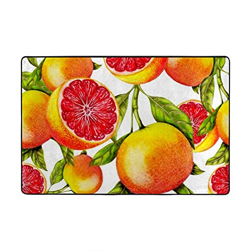 Tapis velours doux motif pamplemousse de haute qualité 63x48