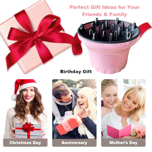 Difusor de cabelo universal, acessório difusor de secador de cabelo para cabelos cacheados e ondulad