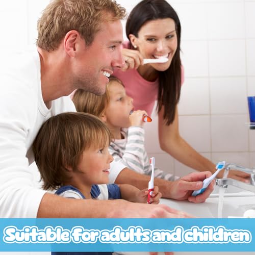 12 Stück Reise Zahnbürste, Klappbare Reisezahnbürste Travel Toothbrush für Unterwegs Camping Reisen Kinder Erwachsene, 12 Zahnbürste