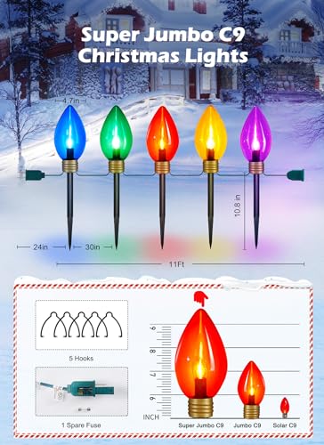 Luces, Home Improvement reflectores luces navidad Marca Moonflor (3)
