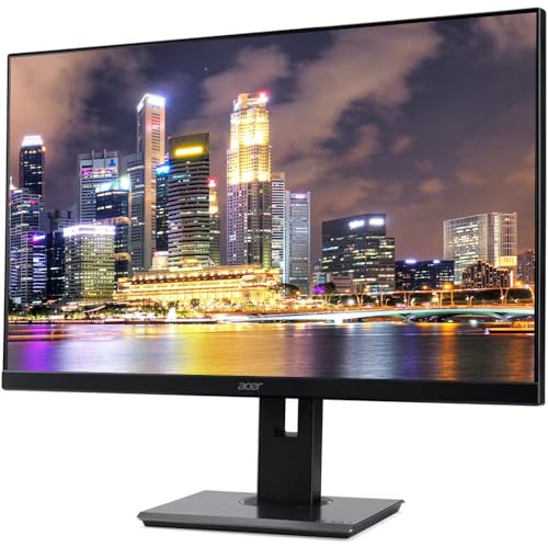 Image of Acer Vero B7 B277 E 27 inch FHD 100Hz 4ms Anti-Glare Monitor, 2-Pack Bundle with HDMI, DisplayPort, Desk Mount Monitor Stand, MK270 Wireless Keyboard & Mouse, Gel Mouse & Wrist Pad