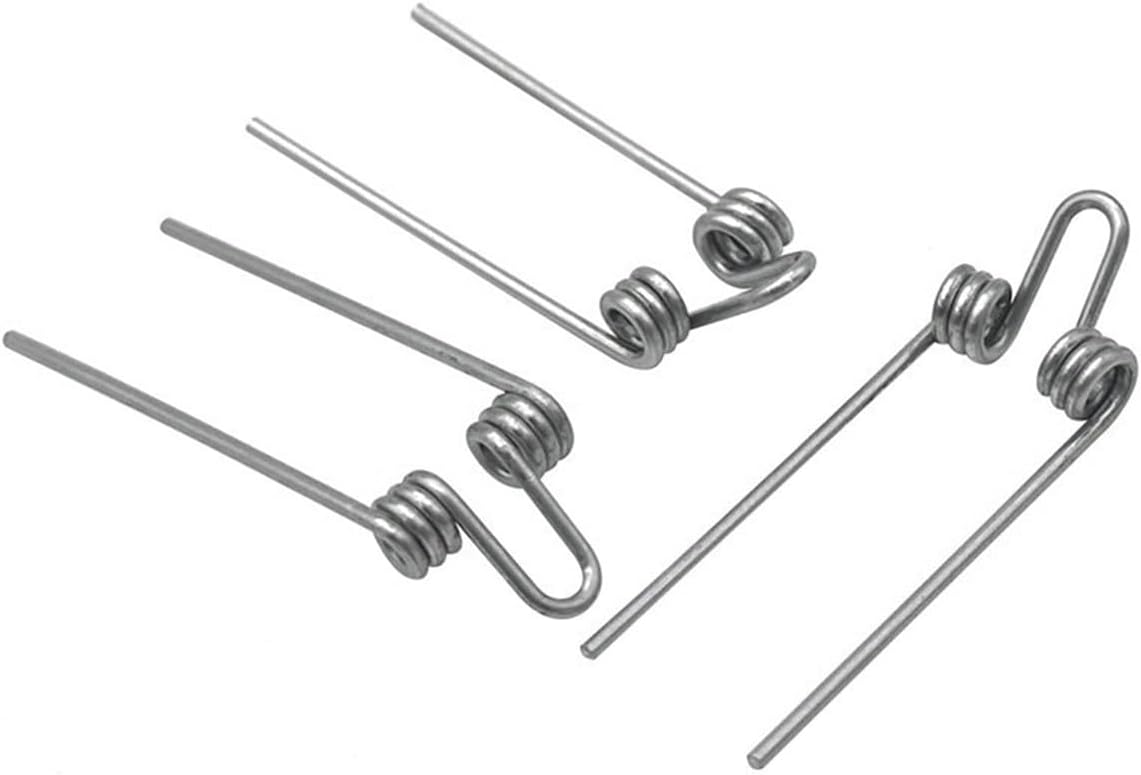 3pcs Wire Diameter 1.2mm OD 5.5mm Torsion Spring Stainless Steel Double(FW-NH-1.2X5.5A)