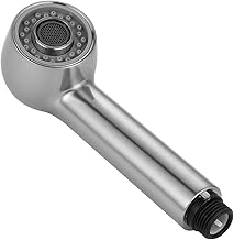 ONECE Matt Geschirrbrause Küchenbrause Ersatz-Brausekopf mit 2 Strahlarten und Luftsprudler, ABS Kunststoff mit gebürsteter Nickel Oberfläche, DIN 1/2 Anschluss