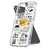 Phone Case Cover Gilmore Pc Girls TPU Waterproof Clear Funny Compatible for iPhone 6 6s 7 8 X Xs Xr...
