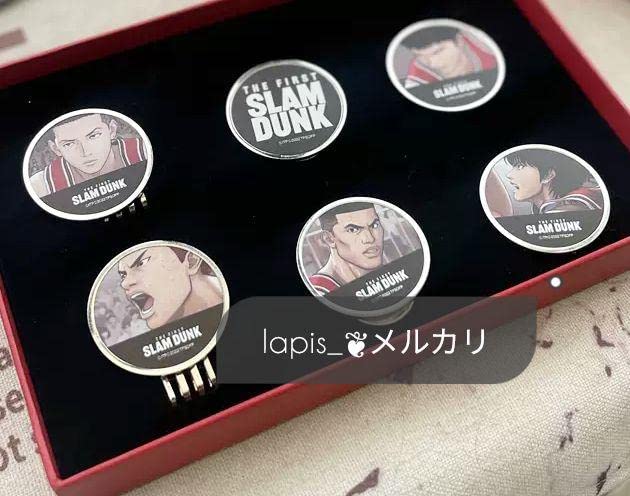 SLAM DUNK　台湾　韓国　限定　ボールマーカー　バッジ　全種　BOX ⓶ Amazon.co.jp: slam dunk 台湾 韓国 限定 ボールマーカー バッジ