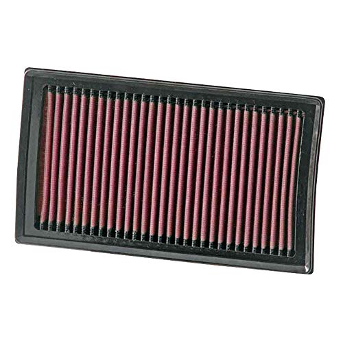 K&N 33-2928 Filtro de Aire Coche, Lavable y Reutilizable