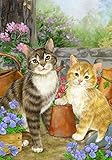 Toland Home Garden Purrfect Garden 12.5 x 18-Inch Decorative USA-Produced Garden Flag