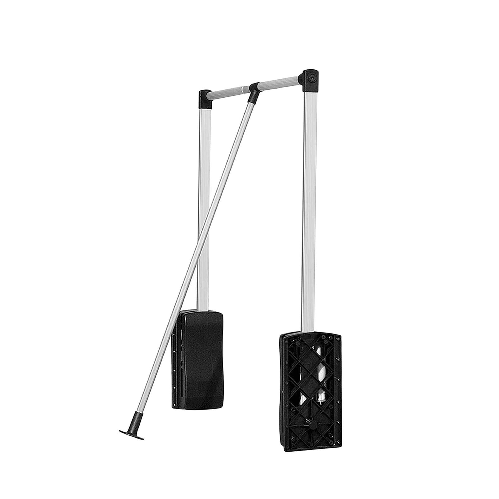 Organisateur maison télescopique rail coulissant portant extensible