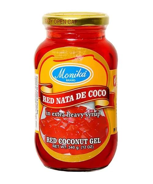 Monika Red Coconut Gel in Syrup