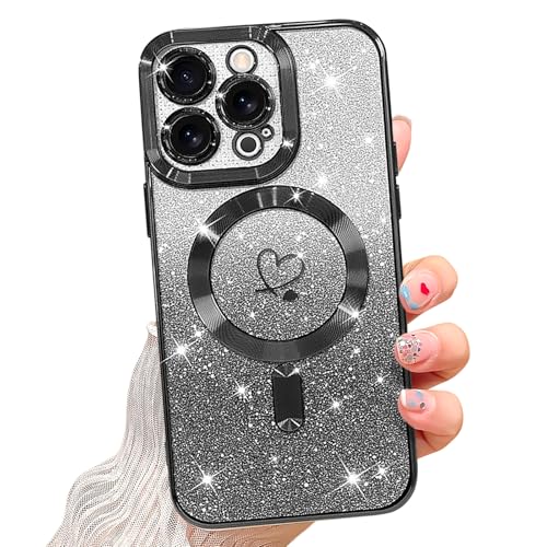 NITOP iPhone 13 Pro MaxΉ P[X L[g NA Ob^[ [MagSafeΉ] bL n[g Xp[N LL C ̎q  dCbL t[ J ی obNJo[ - ubN