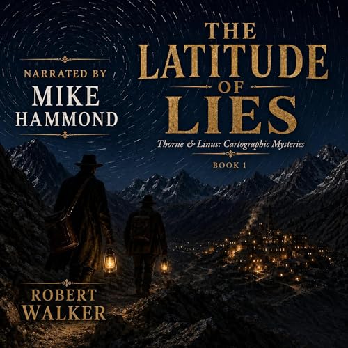 Diseño de la portada del título The Latitude of Lies