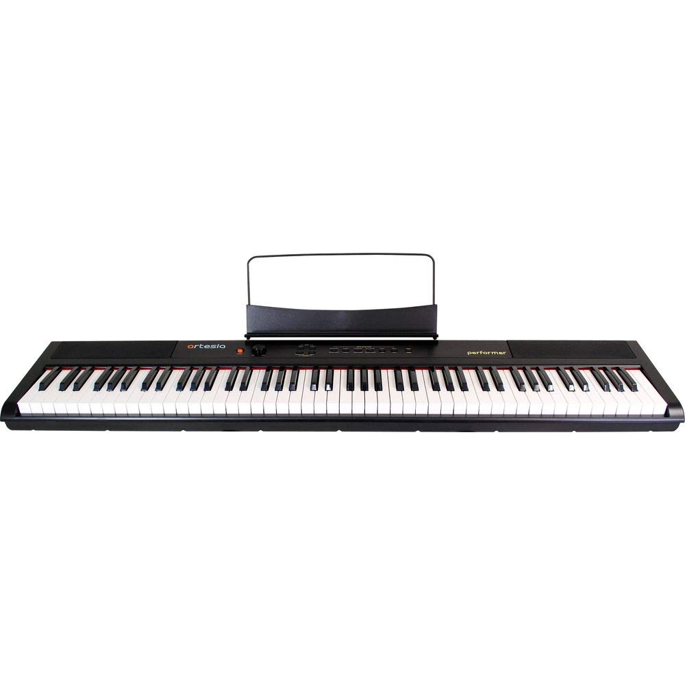 arutesia アルテシア 電子ピアノ Performer Amazon | artesia アルテシア Performer/BK 電子ピアノ ベロ