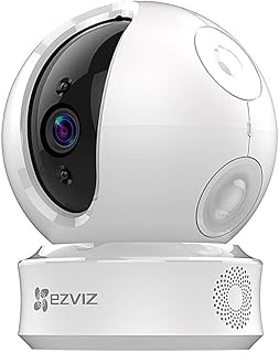EZVIZ C6C 720p Telecamera di Sorveglianza 360 WiFi Videocamera Interno Audio Bidirezionale Maschera Intelligente della Privacy tracciamento del movimento Cloud Compatibile con Alexa EZVIZ C6C 720p Telecamera di Sorveglianza 360 WiFi Videocamera Interno Audio Bidirezionale Maschera Intelligente della Privacy tracciamento del movimento Cloud Compatibile con Alexa