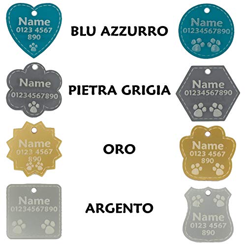 Medaglietta Identificativa per Cani e Gatti e