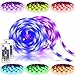 Battery Powered Led Strip Lights 17-Key Remote Controlled RGB Dmeixs Led Lights Strip Color Changing 2 Pack 6.56ft Waterproof Strip Lights Battery Operated Led Strip Kit Indoor and Outdoor Decoration