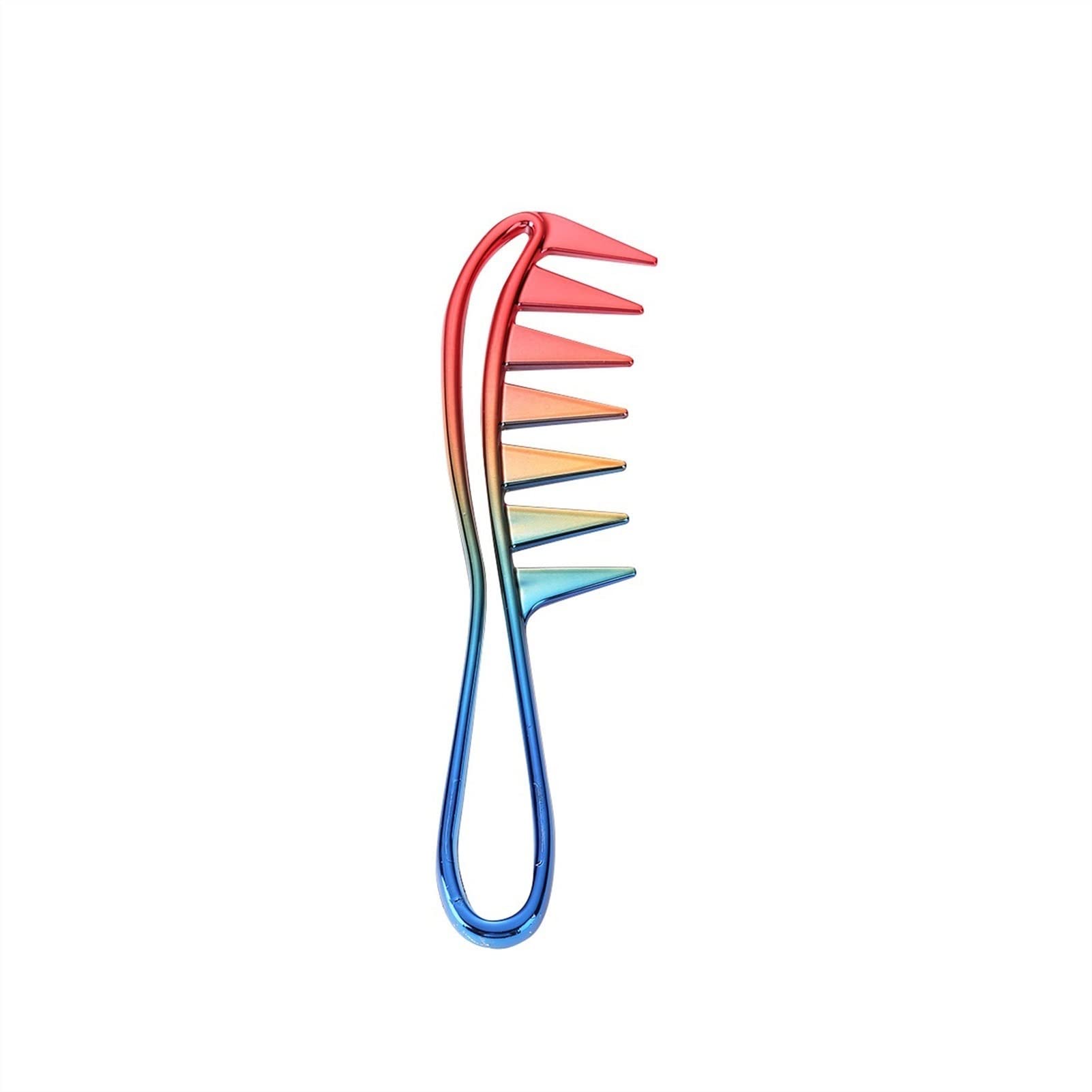 ADERFETBI Hair Comb Wide D Team Shark Plastic Signs Salon Hair Comb Massage Hairstyle Tools Hairdressing Accessories Men's and Women's Care(A)