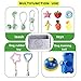 HMXLJJY 24 Stück Welpenspielzeug-Set, kleines Hundespielzeug, Welpen-Zahnspielzeug mit Aufbewahrungsbox, Welpen-Seilspielzeug, Kauspielzeug, Hundespielzeug für kleine und mittelgroße Hunde zum Spielen