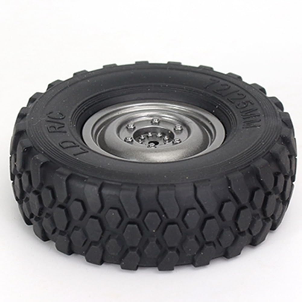 Veciado 4Pcs 72mm Soft Tire Wheel for MN D90 MN98 MN99S C14 C24 C34 B14 B24 LDRC P06 RC Car Upgrade Parts Accessories - Image 4
