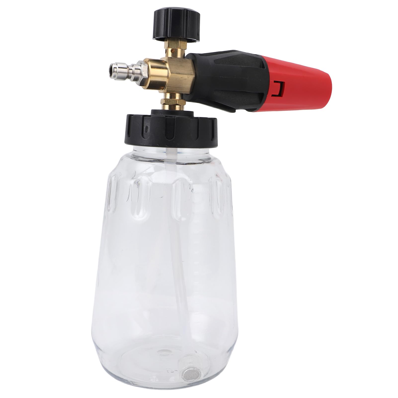 Opryskiwacz piankowy do mycia samochodu – 1000 ml wszechstronny pistolet piankowy do myjki wysokociśnieniowej z szybkozłączką 1/10.2 cm – trwały, łatwy w użyciu i odpowiedni do różnych pojazdów