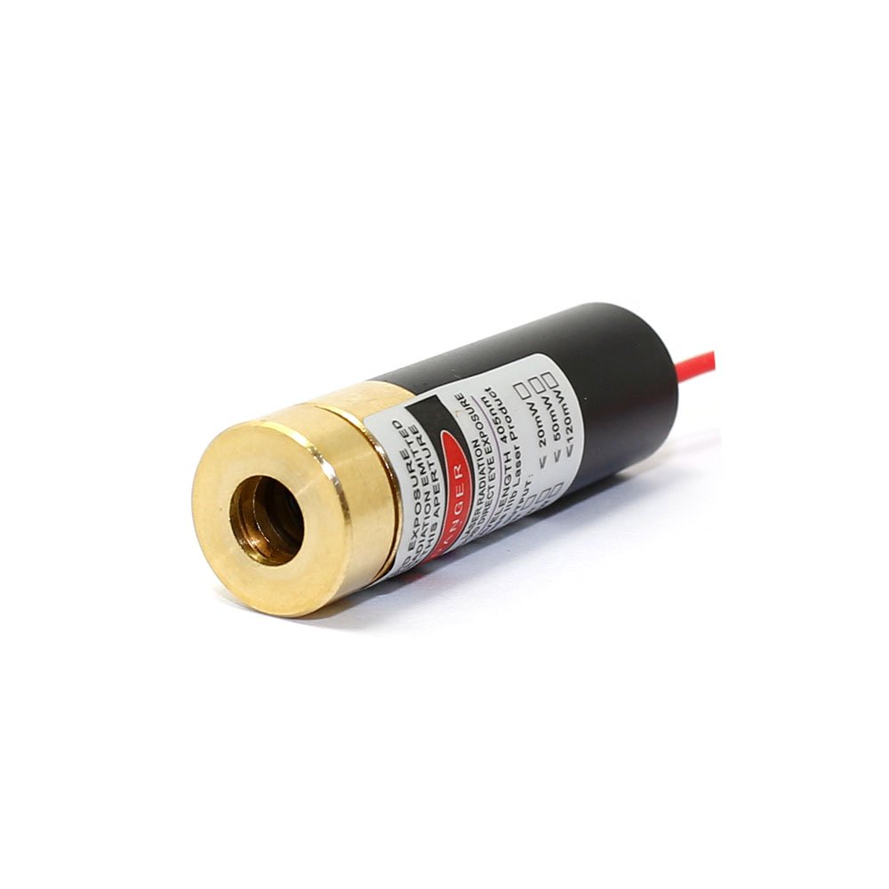 20mw 405nm Violet/Blau Fokussierbares, einstellbares Laserpunktmodul