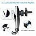 2020 Updated Universal Cell Phone Holder for Car, Hands-Free One Touch Automatic Clamp Phone Mount, Air Vent Cell Phone Mount for iPhone, Samsung, Google Pixel, Moto, Nokia, and More